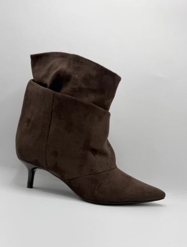 Botine dama - SELENA - Chocolate