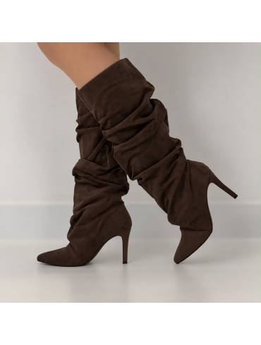 Cizme dama - ARIANNA - chocolate