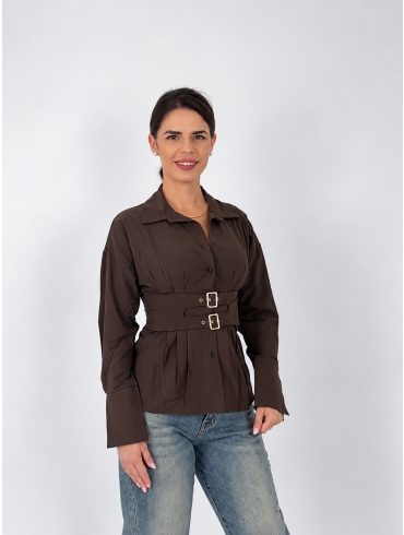 Camasa dama - Jolie - brown