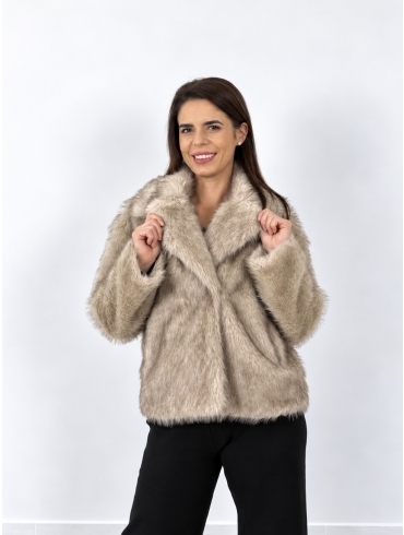 Jacheta dama - LORENA - beige