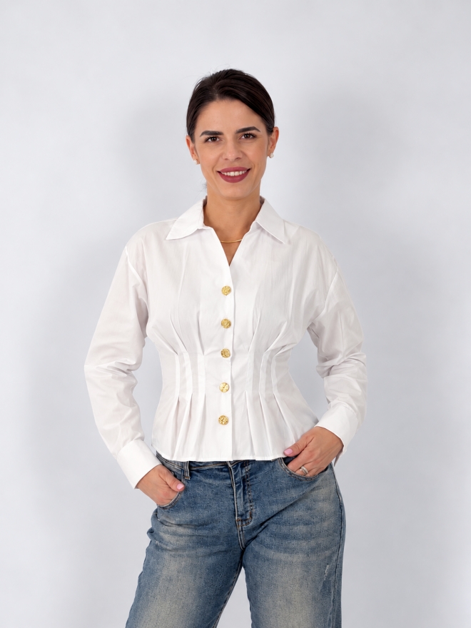 Camasa dama - COLETTE - white