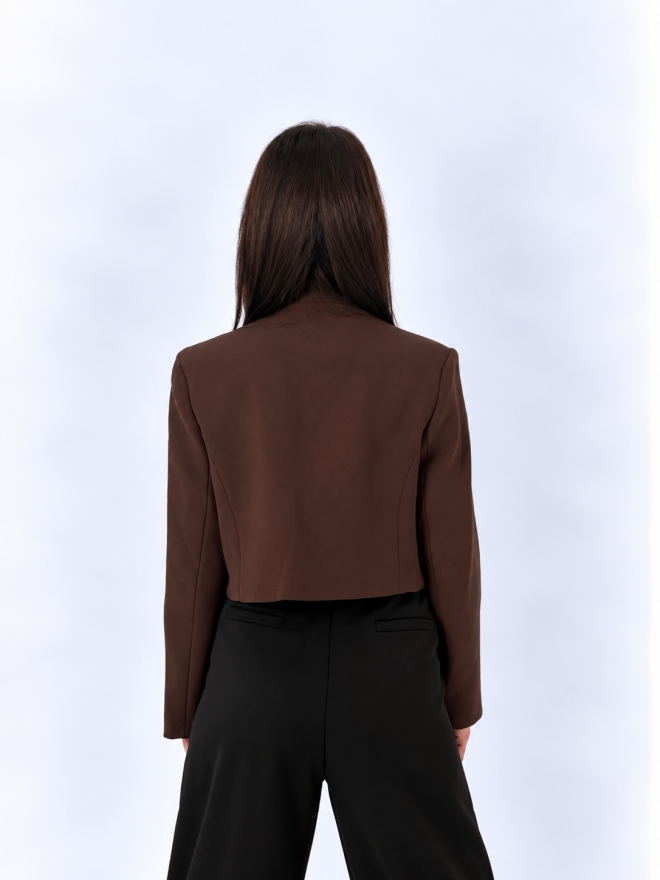 Jacheta dama - STELLA - brown