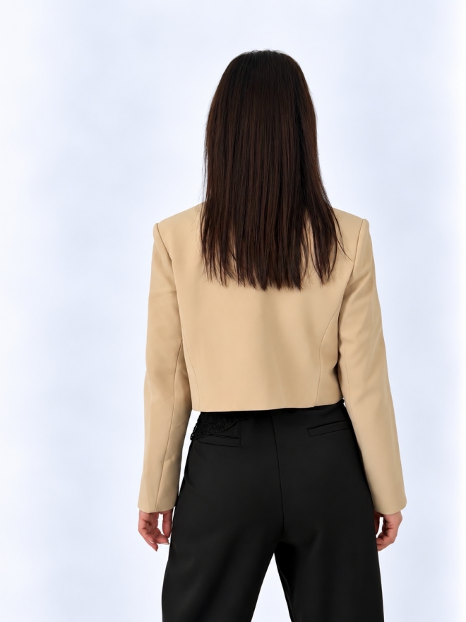Jacheta dama - STELLA - beige