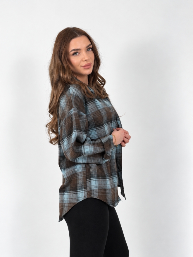 Camasa dama - SOFIA - Blue