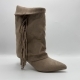 Cizme dama SIENNA - Taupe western 