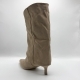 Cizme dama SIENNA - Taupe western 