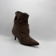 Botine dama - SELENA - Chocolate