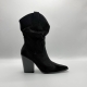 Botine dama - NORA - Black