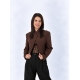 Jacheta dama - STELLA - brown