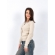 Jacheta dama - ELARA - beige
