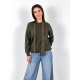 Pulover dama - LOVE - green